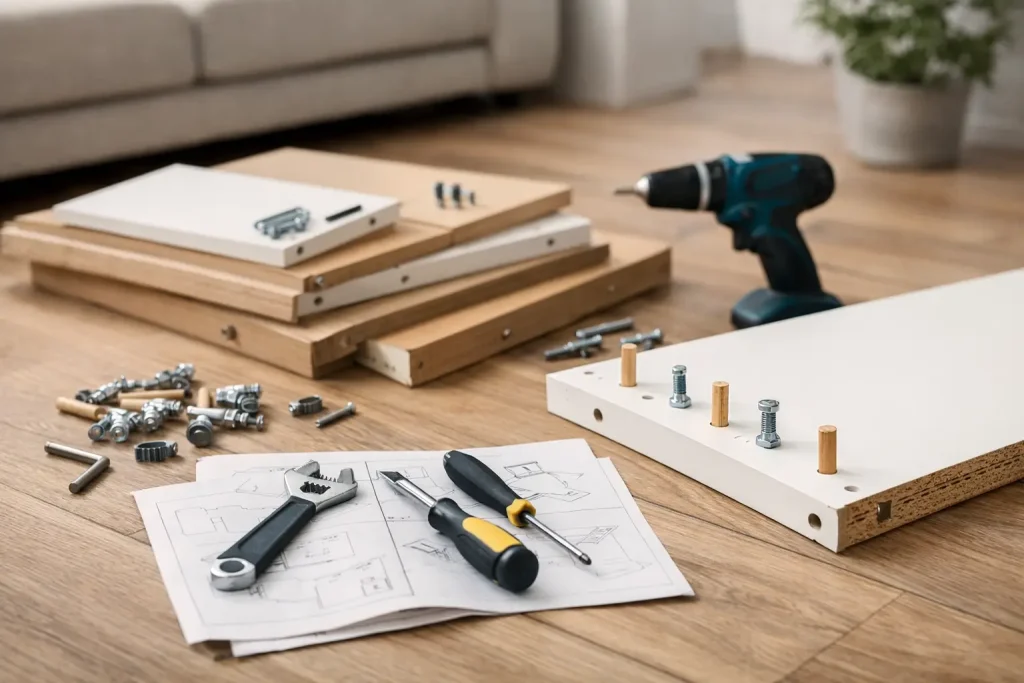 How to Assemble Flat Pack Furniture Right