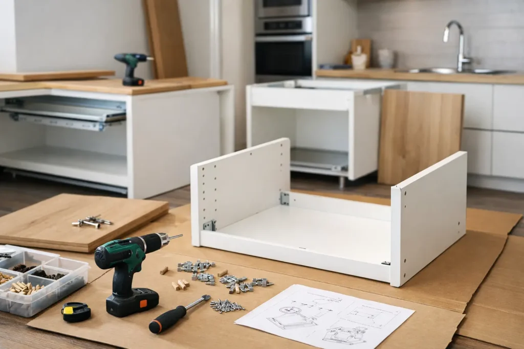 How to Assemble Kitchen Units Properly