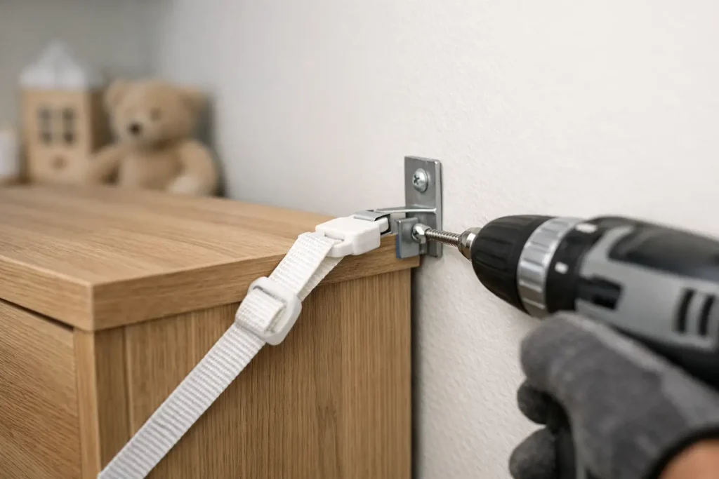 Secure Furniture Wall Anchoring Done Right