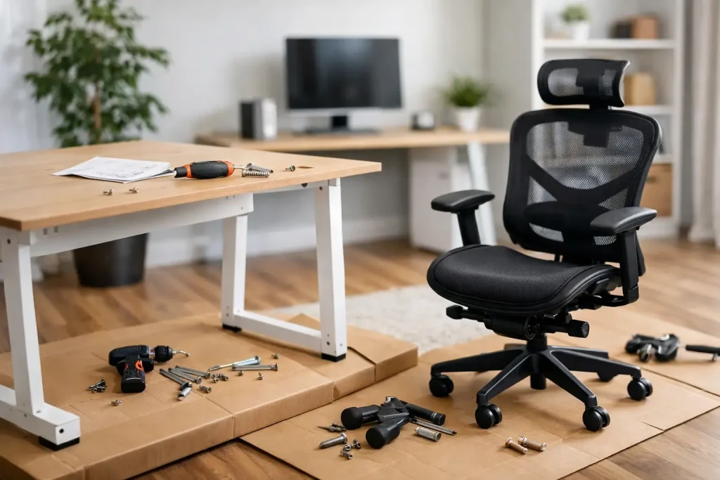 Desk and Chair Assembly Done Right