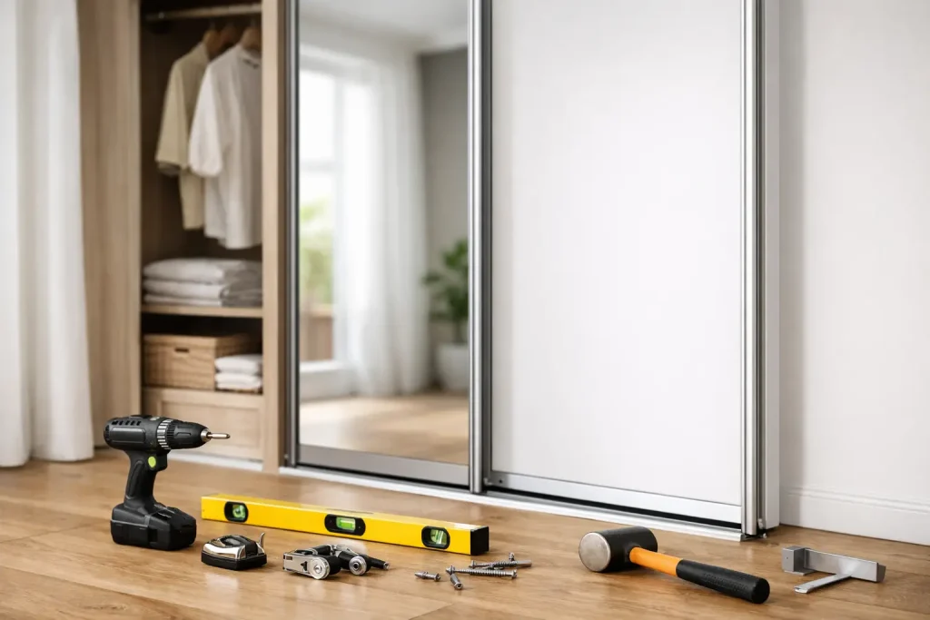How to Install Wardrobe Doors Properly