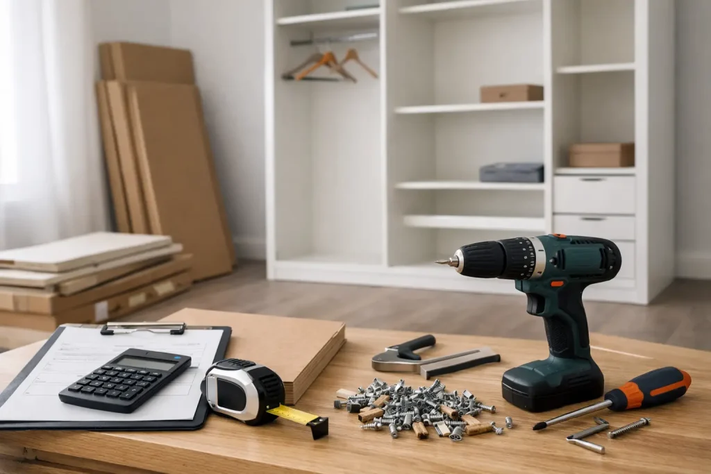 Wardrobe Assembly Quote: What Affects Cost?