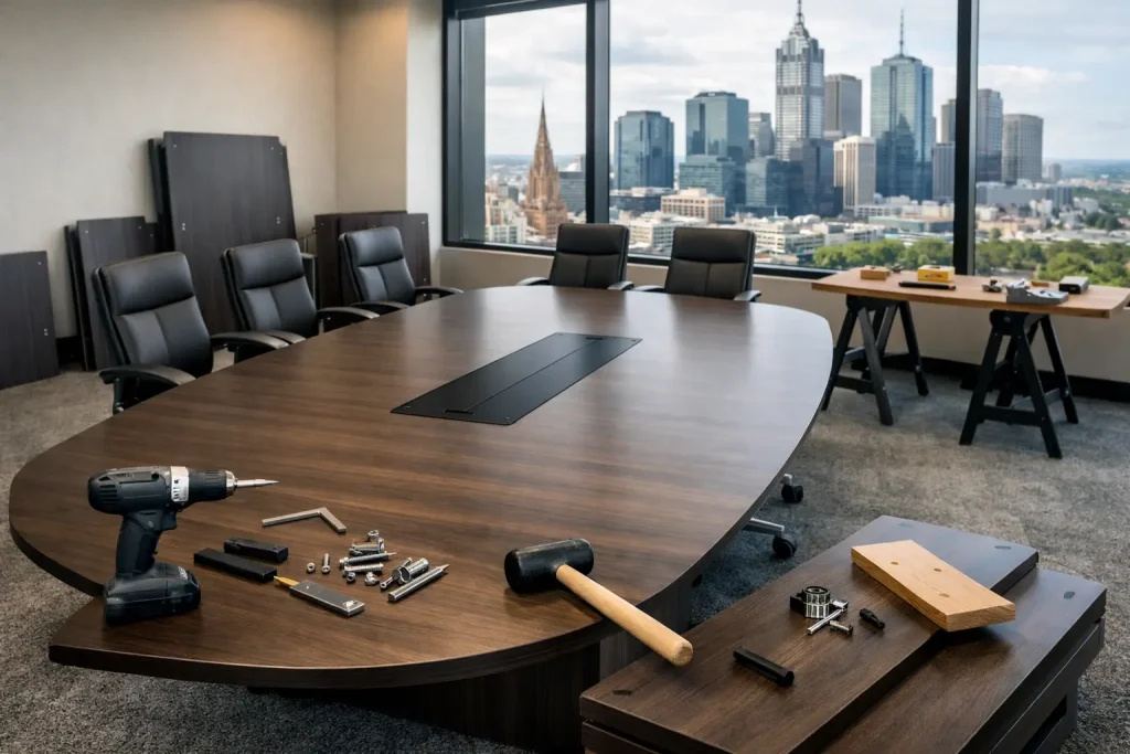 Boardroom Table Installation Service Melbourne
