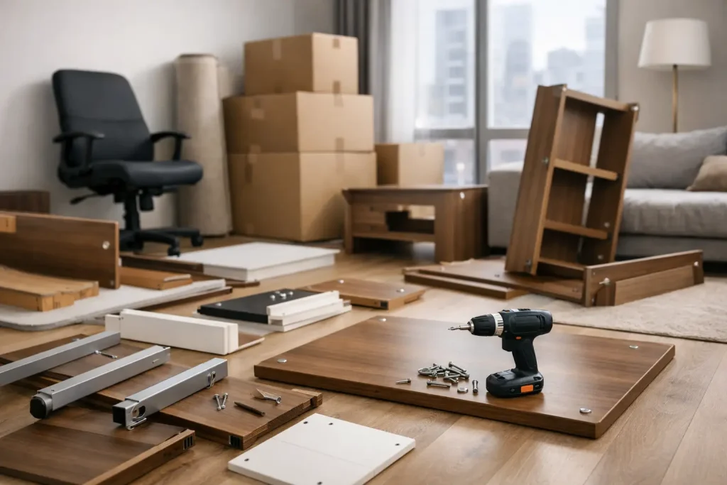 End of Lease Furniture Dismantling Done Right