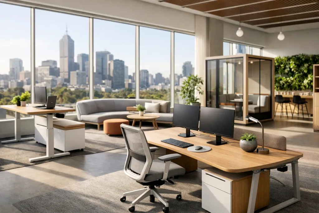 Workspace Furniture Trends 2026 for Melbourne Offices