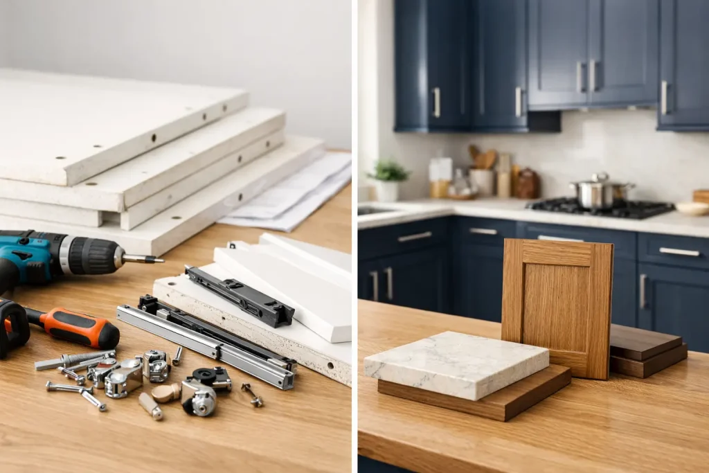 Flat Pack or Custom Cabinets: Which Fits?